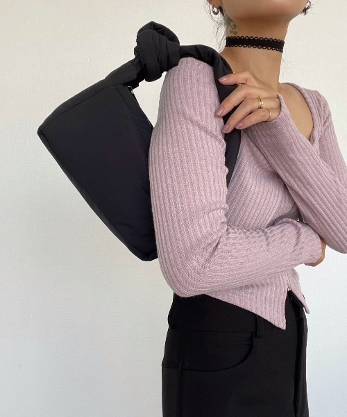 AMAIL(アマイル)の「Fuzzy Bag(ハンドバッグ・レディース・アイボリー/ブラック・FREE)」の17枚目の写真