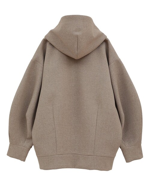 CLANE（クラネ）の「【CLANE/クラネ】CONSTRUCTIVE BONDING HOODIE/フーディー/パーカー/秋服（パーカー・レディース・ブラック/マルチ/ベージュ・1）」の14枚目の写真