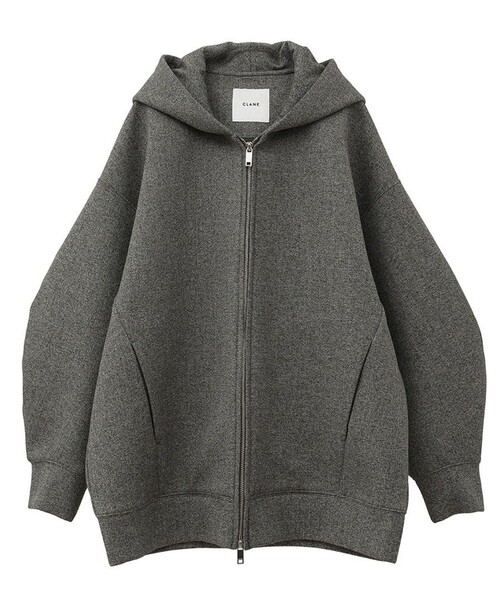 トップス CLANE CONSTRUCTIVE BONDING HOODIE CLANE/クラネ】CONSTRUCTIVE BONDING HOODIE/フーディー