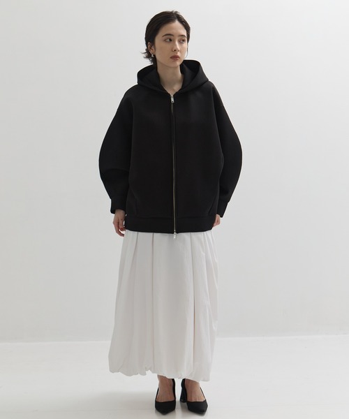 CLANE(クラネ)の「【CLANE/クラネ】CONSTRUCTIVE BONDING HOODIE/フーディー/パーカー/秋服(パーカー・レディース・ブラック/マルチ/ベージュ・1)」の18枚目の写真