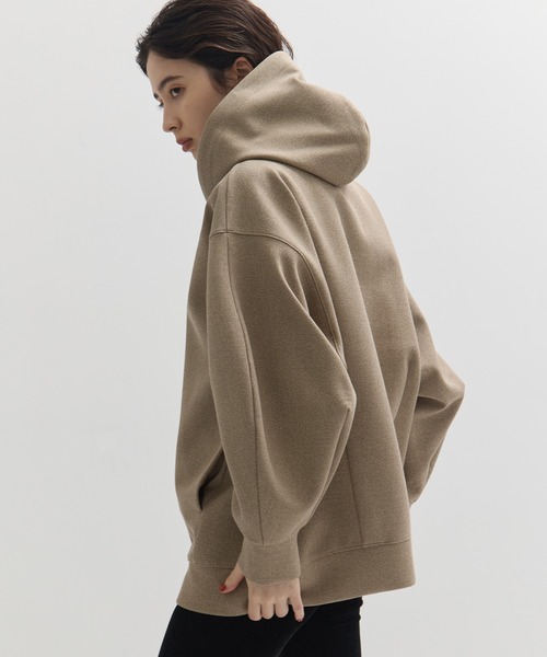 トップス CLANE Constructive Bonding Hoodie CLANE/クラネ】CONSTRUCTIVE BONDING HOODIE/フーディー