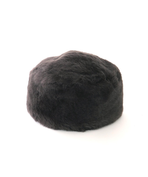 Three Four Time（ｽﾘｰﾌｫｰﾀｲﾑ）の「【Casselini】ロシア帽（ハット・レディース・チャコールグレー/グレー・FREE）」の6枚目の写真