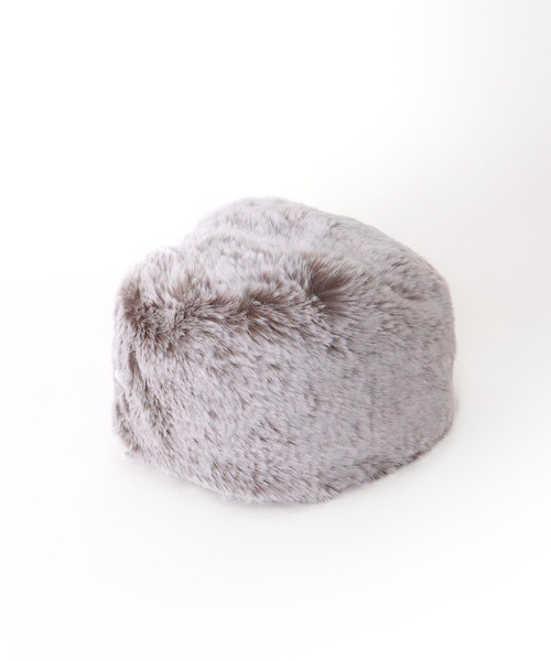 Three Four Time（ｽﾘｰﾌｫｰﾀｲﾑ）の「【Casselini】ロシア帽（ハット・レディース・チャコールグレー/グレー・FREE）」の8枚目の写真