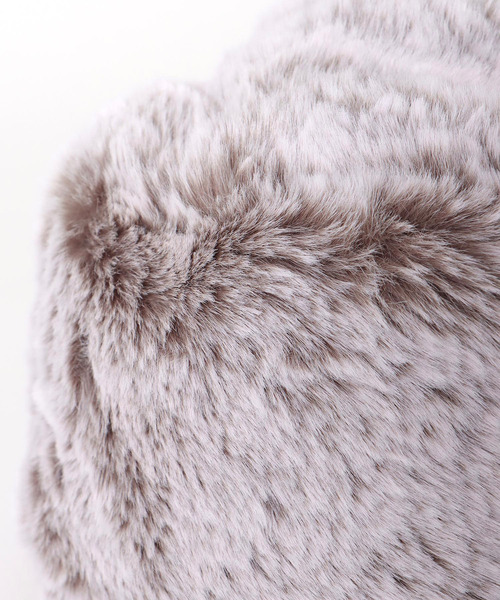 Three Four Time（ｽﾘｰﾌｫｰﾀｲﾑ）の「【Casselini】ロシア帽（ハット・レディース・チャコールグレー/グレー・FREE）」の9枚目の写真