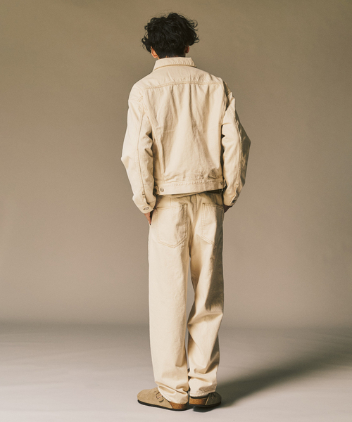 417 EDIFICE（フォーワンセブンエディフィス）の「LE JAPON デニムジャケット（デニムジャケット・メンズ・アイボリー/ブルー系その他・SMALL/MEDIUM/LARGE）」の19枚目の写真