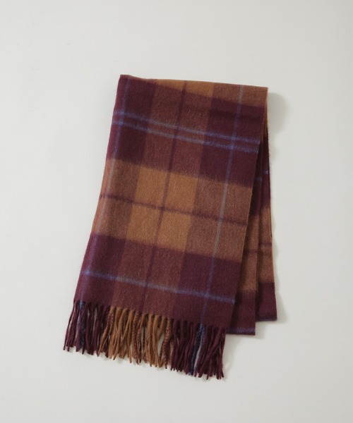 NANO universe（ナノユニバース）の「カシミヤチェックストール（ストール/ショール・レディース・その他1/その他2/その他3・F）」の6枚目の写真