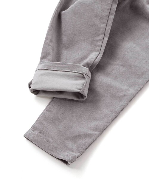 BeBe（ベベ）の「リブレスコールハートポケットロングパンツ（その他パンツ・キッズ・グレー/ネイビー・150cm/140cm/120cm/130cm/110cm）」の7枚目の写真