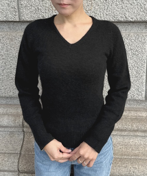 JENNE（ジェンヌ）の「マルチウェイパールニット（ショールセット）（カーディガン/ボレロ・レディース・ミント/ブラック/スカイブルー・SMALL/MEDIUM/LARGE）」の11枚目の写真
