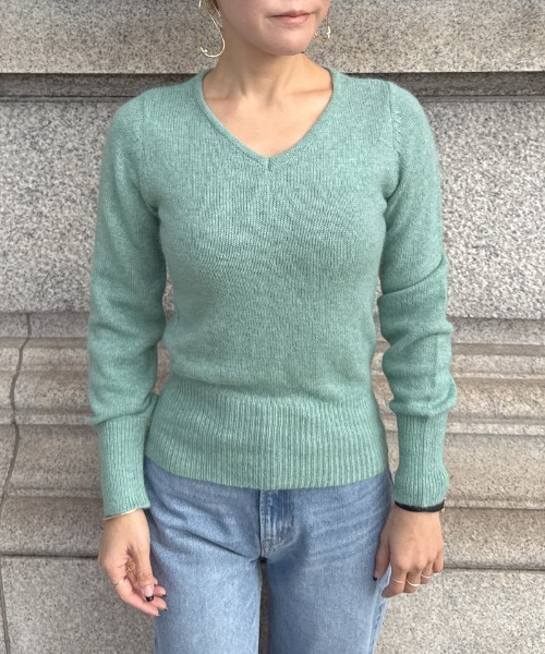 JENNE（ジェンヌ）の「マルチウェイパールニット（ショールセット）（カーディガン/ボレロ・レディース・ミント/ブラック/スカイブルー・SMALL/MEDIUM/LARGE）」の22枚目の写真