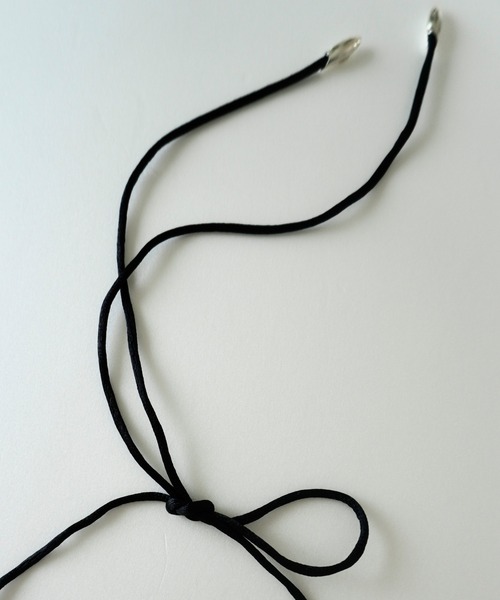 stan（スタン）の「silk code tie（ネックレス・レディース・シルバー・FREE）」の7枚目の写真