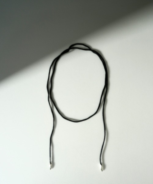 stan（スタン）の「silk code tie（ネックレス・レディース・シルバー・FREE）」の9枚目の写真