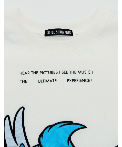 Little sunny bite(リトルサニーバイト)の「【RES】【little sunny bite Disney collection】 fantasia big tee(Tシャツ/カットソー・レディース・ホワイト/ブラック・MEDIUM/SMALL)」の4枚目の写真