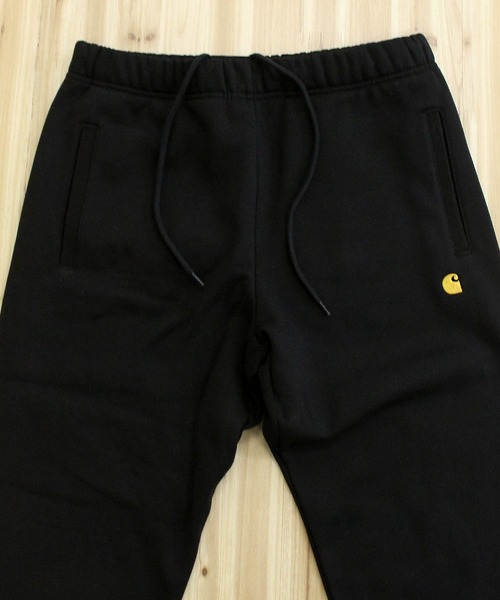 Carhartt WIP（カーハートダブリューアイピー）の「WIP チェイススウェットパンツ Chase Sweat Pant（スウェットパンツ・メンズ・アッシュグレー/ブラック・M/L/S）」の5枚目の写真