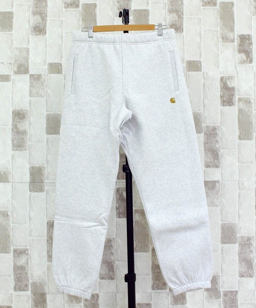 Carhartt WIP（カーハートダブリューアイピー）の「WIP チェイススウェットパンツ Chase Sweat Pant（スウェットパンツ・メンズ・アッシュグレー/ブラック・M/L/S）」の6枚目の写真