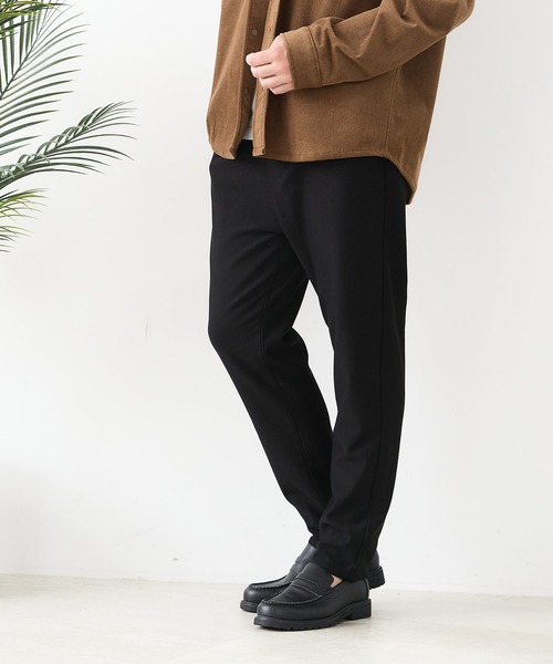 JEANS MATE（ジーンズメイト）の「【CREATION CUBE】裏シャギーイージーパンツ 暖パン 冬服 ソフトタッチ ストレッチ（その他パンツ・メンズ・チャコールグレー/ブラック/ベージュ・MEDIUM/LARGE/X-LARGE）」の10枚目の写真