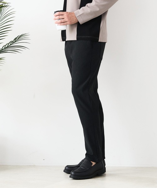 JEANS MATE（ジーンズメイト）の「【CREATION CUBE】裏シャギーイージーパンツ 暖パン 冬服 ソフトタッチ ストレッチ（その他パンツ・メンズ・チャコールグレー/ブラック/ベージュ・MEDIUM/LARGE/X-LARGE）」の19枚目の写真