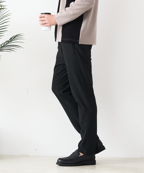 JEANS MATE（ジーンズメイト）の「【CREATION CUBE】裏シャギーイージーパンツ 暖パン 冬服 ソフトタッチ ストレッチ（その他パンツ・メンズ・チャコールグレー/ブラック/ベージュ・MEDIUM/LARGE/X-LARGE）」の21枚目の写真