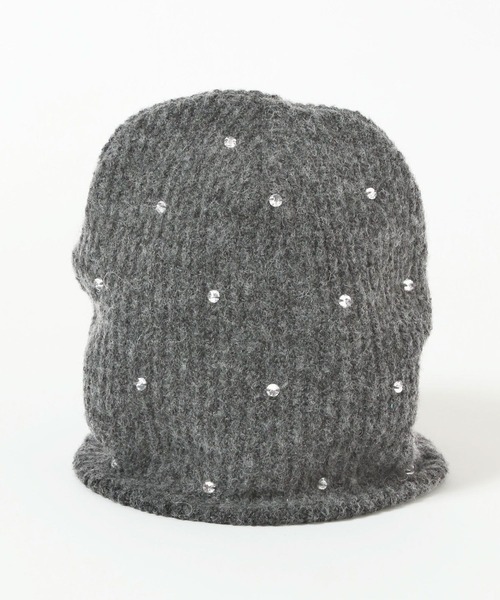 GEORGE'S（ジョージズ）の「ビジューワッチ（ニットキャップ/ビーニー・レディース・チャコールグレー/グレー・FREE）」の18枚目の写真