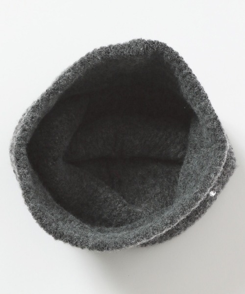 GEORGE'S（ジョージズ）の「ビジューワッチ（ニットキャップ/ビーニー・レディース・チャコールグレー/グレー・FREE）」の7枚目の写真