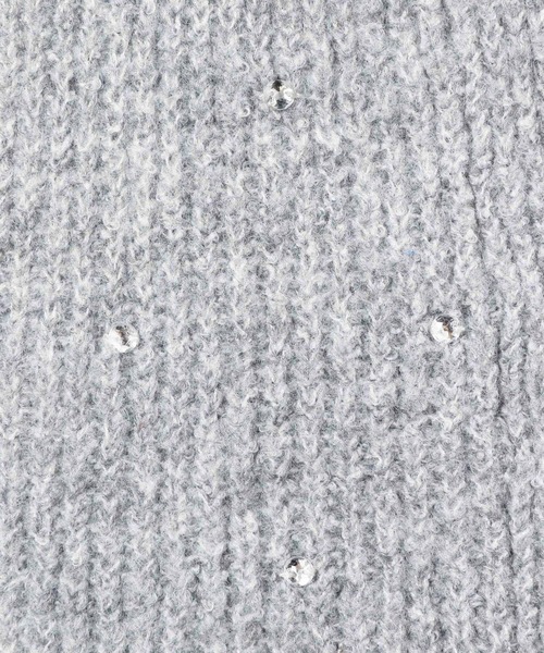 GEORGE'S（ジョージズ）の「ビジューワッチ（ニットキャップ/ビーニー・レディース・チャコールグレー/グレー・FREE）」の10枚目の写真