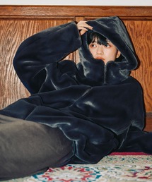 niko and... | [MODE NORM CORE] ベルベットファーフードブルゾン(ブルゾン)