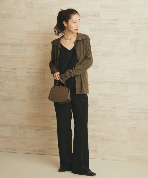 plage（プラージュ）の「solstiss french lace キャミソール（キャミソール・レディース・ホワイト/ブラック・FREE）」の5枚目の写真