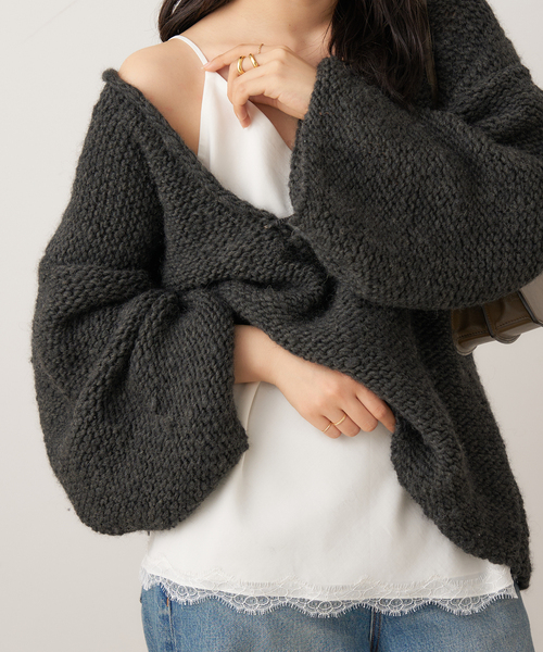 plage（プラージュ）の「solstiss french lace キャミソール（キャミソール・レディース・ホワイト/ブラック・FREE）」の11枚目の写真