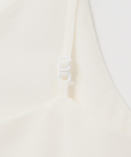 plage（プラージュ）の「solstiss french lace キャミソール（キャミソール・レディース・ホワイト/ブラック・FREE）」の19枚目の写真