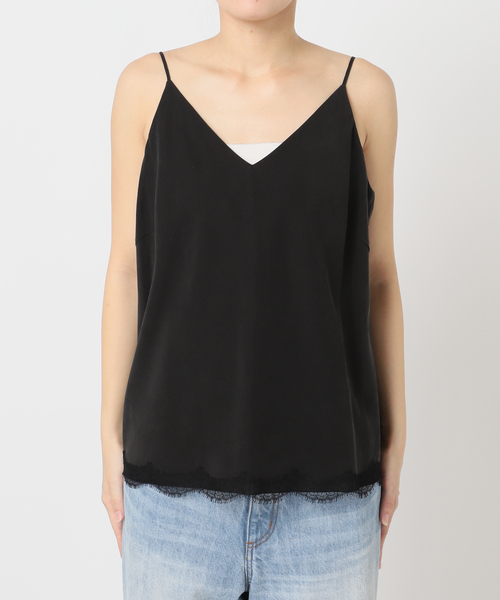 plage（プラージュ）の「solstiss french lace キャミソール（キャミソール・レディース・ホワイト/ブラック・FREE）」の21枚目の写真