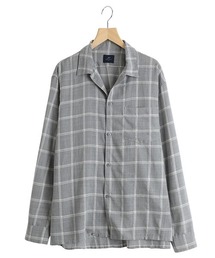 REMI RELIEF NAVY LABEL | REMI RELIEF NAVY LABEL / レミレリーフ ネイビーレーベル：ビエラチェックオープンカラーSH：RN29373079AK[STD](シャツ/ブラウス)