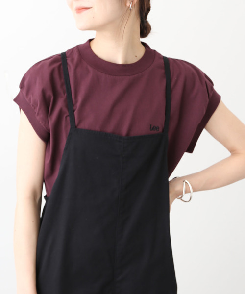 Lee(リー)の「《WEB限定/追加2》LEE /リー SLOBE別注 キャミソールサロペット(サロペット/オーバーオール・レディース・ブラック・FREE)」の13枚目の写真