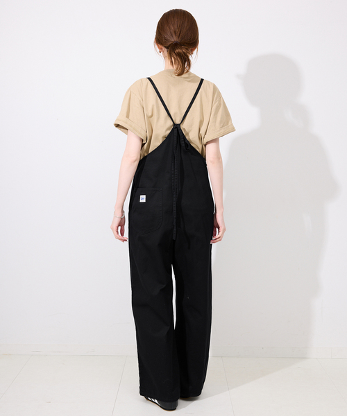 Lee(リー)の「《WEB限定/追加2》LEE /リー SLOBE別注 キャミソールサロペット(サロペット/オーバーオール・レディース・ブラック・FREE)」の17枚目の写真