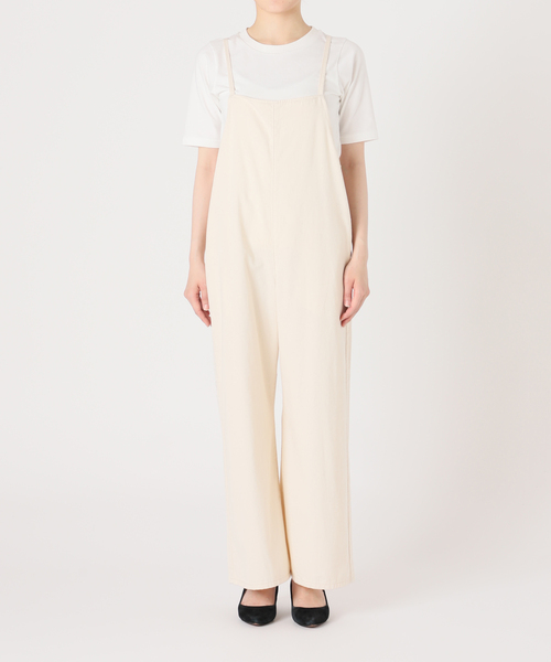 Lee(リー)の「《WEB限定/追加2》LEE /リー SLOBE別注 キャミソールサロペット(サロペット/オーバーオール・レディース・ブラック・FREE)」の18枚目の写真