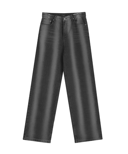AVANDRESS（アバンドレス ）の「Vertical Line Buckle Denim Pants PURPLE（デニムパンツ・レディース・その他・MEDIUM/LARGE/SMALL）」の4枚目の写真