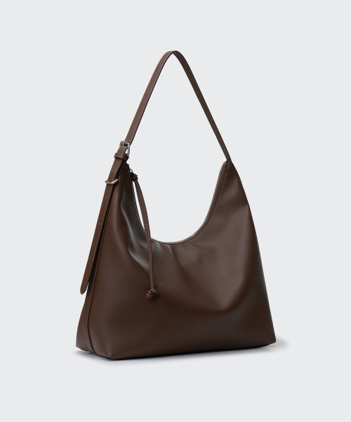 MUSINSA STANDARD WOMAN（ムシンサスタンダードウーマン）の「ウィメンズスラウチショルダーバッグ [ブラウン]（ショルダーバッグ・レディース・その他・FREE）」の3枚目の写真