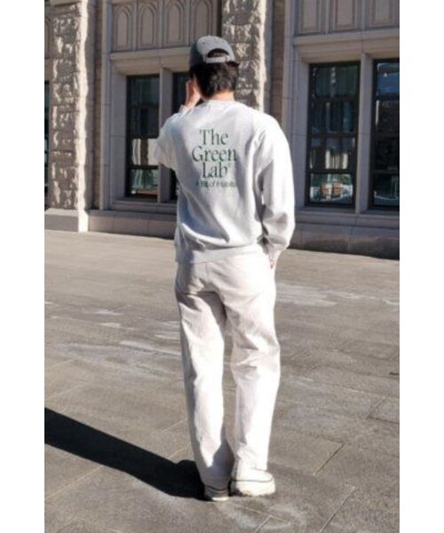 THE GREEN LAB（ザグリーンラボ）の「エッセンシャル刺繍スウェットシャツ [ホワイトメランジ]（スウェット・メンズ・その他・SMALL/LARGE）」の15枚目の写真