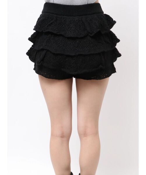 EMODA（エモダ）の「ティアードニットスカート（スカート・レディース・ブラック/グレー/ホワイト・FREE）」の16枚目の写真