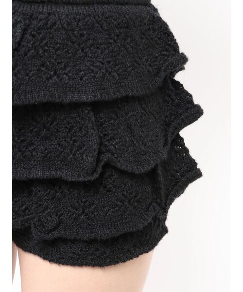 EMODA（エモダ）の「ティアードニットスカート（スカート・レディース・ブラック/グレー/ホワイト・FREE）」の14枚目の写真