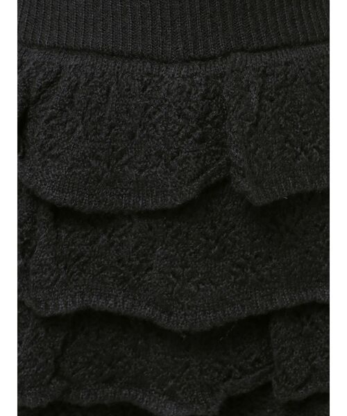 EMODA（エモダ）の「ティアードニットスカート（スカート・レディース・ブラック/グレー/ホワイト・FREE）」の8枚目の写真