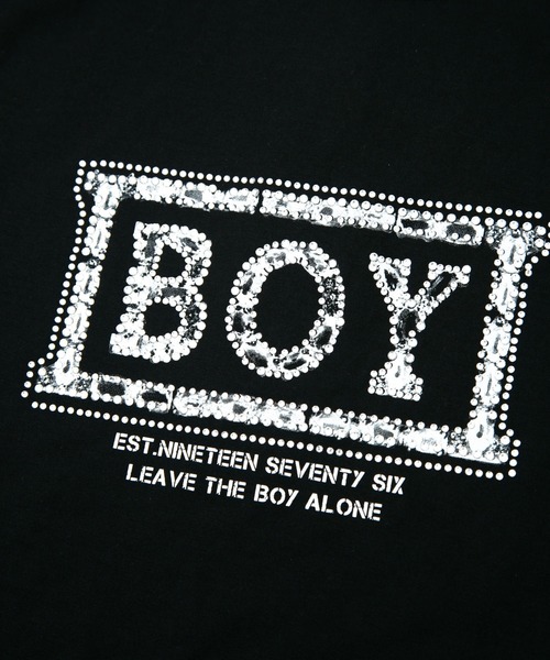 BOY LONDON(ボーイロンドン)の「【BOY LONDON】BOY RHINESTONE TEE(Tシャツ/カットソー・メンズ・ブラック・MEDIUM/SMALL)」の6枚目の写真