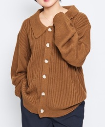 MODISH GAZE（モディシュガゼ）の「【MODISH GAZE】ポロカーディガン（カーディガン/ボレロ）」