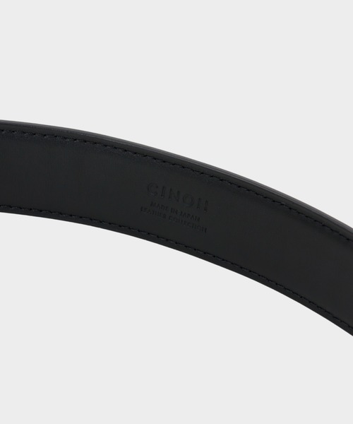 CINOH（チノ）の「LEATHER BELT/GOLD BUCKLE（ベルト）」 - WEAR