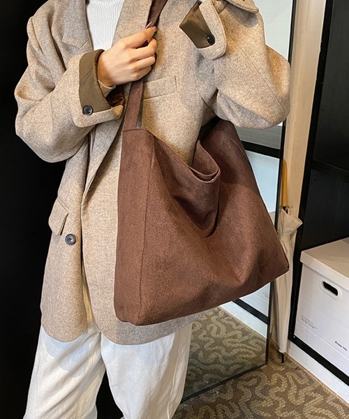 Miniministore(ミニミニストア)の「ワンショルダー バッグ A4 大容量軽量(ショルダーバッグ・レディース・ブラック/ブラウン/キャメル・FREE)」の8枚目の写真