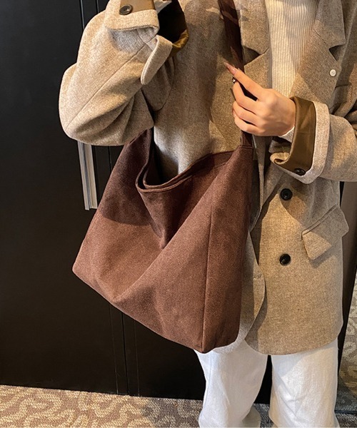 Miniministore(ミニミニストア)の「ワンショルダー バッグ A4 大容量軽量(ショルダーバッグ・レディース・ブラック/ブラウン/キャメル・FREE)」の9枚目の写真