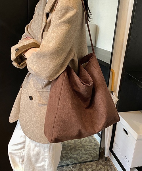 Miniministore(ミニミニストア)の「ワンショルダー バッグ A4 大容量軽量(ショルダーバッグ・レディース・ブラック/ブラウン/キャメル・FREE)」の11枚目の写真