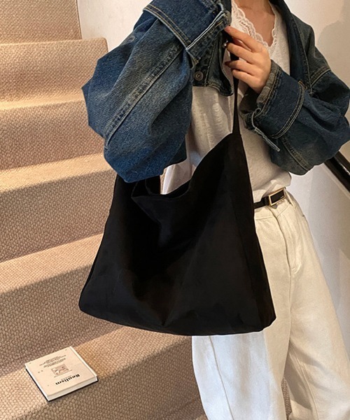 Miniministore(ミニミニストア)の「ワンショルダー バッグ A4 大容量軽量(ショルダーバッグ・レディース・ブラック/ブラウン/キャメル・FREE)」の13枚目の写真