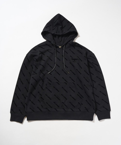BOY LONDON(ボーイロンドン)の「【BOY LONDON】BOY Flocky Hoodie Parka(パーカー・メンズ・ブラック・MEDIUM)」の3枚目の写真