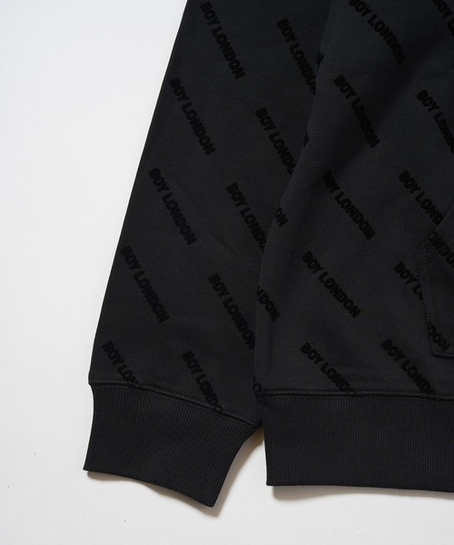 BOY LONDON(ボーイロンドン)の「【BOY LONDON】BOY Flocky Hoodie Parka(パーカー・メンズ・ブラック・MEDIUM)」の5枚目の写真