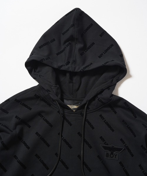 BOY LONDON(ボーイロンドン)の「【BOY LONDON】BOY Flocky Hoodie Parka(パーカー・メンズ・ブラック・MEDIUM)」の7枚目の写真