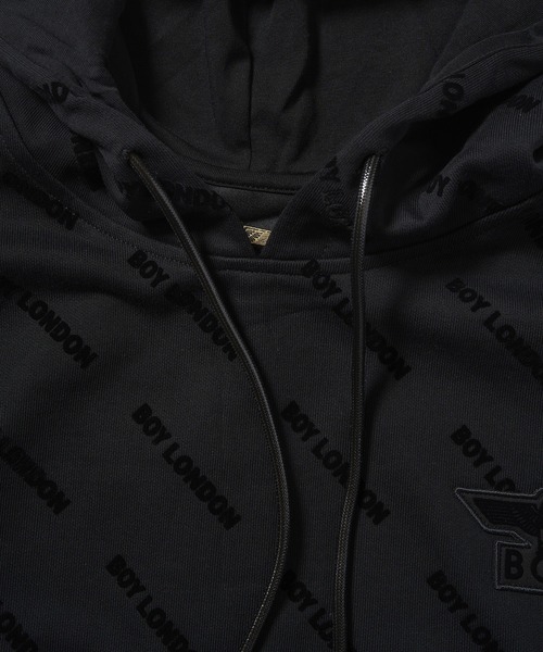 BOY LONDON(ボーイロンドン)の「【BOY LONDON】BOY Flocky Hoodie Parka(パーカー・メンズ・ブラック・MEDIUM)」の9枚目の写真